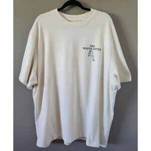 Abercrombie & Fitch x The White Lotus 100% Heavyweight Cotton T Shirt, Men's XXL